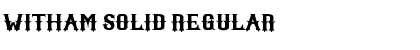 Witham Solid Regular Font