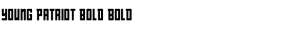 Download Young Patriot Bold Font