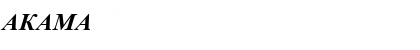 Download AKAMA Font Download AKAMA Font