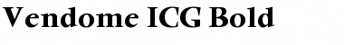 Vendome ICG Bold Font