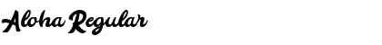 Download Aloha Font Download Aloha Font