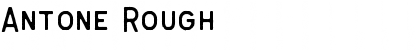 Antone Rough Font