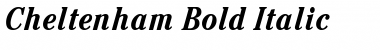 Cheltenham Bold Italic Font