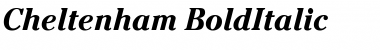 Cheltenham BoldItalic Font