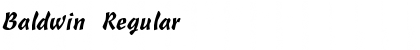 Download Baldwin Font Download Baldwin Font