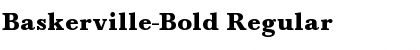Download Baskerville-Bold Font