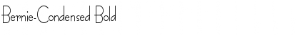 Bernie-Condensed Bold Font
