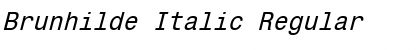 Download Brunhilde Italic Font