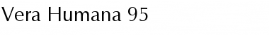 Download Vera Humana 95 Font