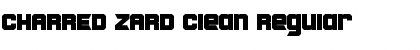 Download CHARRED ZARD Clean Font