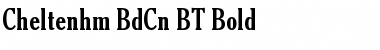 Download Cheltenhm BdCn BT Font