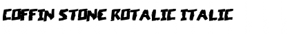 Download Coffin Stone Rotalic Font Download Coffin Stone Rotalic Font