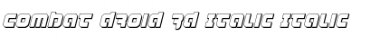 Download Combat Droid 3D Italic Font Download Combat Droid 3D Italic Font