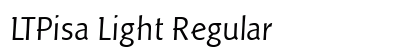 LTPisa Light Regular Preview