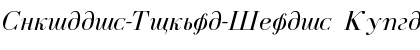 Cyrillic-Normal-Italic Font