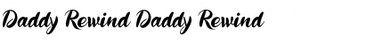 Download Daddy Rewind Font