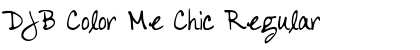 Download DJB Color Me Chic Font