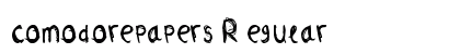 comodorepapers Regular preview