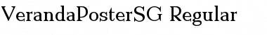 Download VerandaPosterSG Font