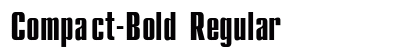 Compact-Bold Regular preview