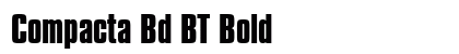 Compacta Bd BT Bold preview