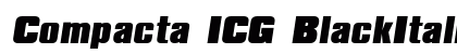 Compacta ICG BlackItalic preview