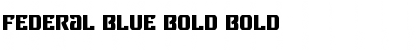 Download Federal Blue Bold Font Download Federal Blue Bold Font