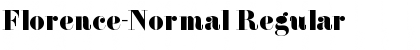 Florence-Normal Regular Font