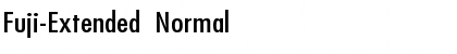 Fuji-Extended Normal Font