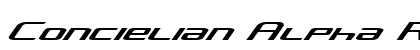 Concielian Alpha Regular preview