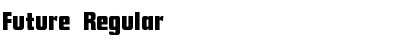 Future Regular Font