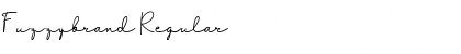 Fuzzybrand Regular Font