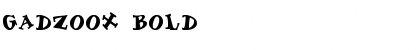 Gadzoox Bold Font