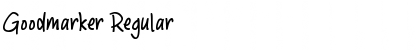 Download Goodmarker Font Download Goodmarker Font