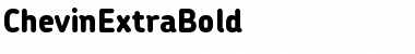 ChevinExtraBold Regular Font