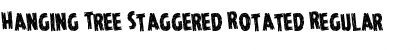 Download Hanging Tree Staggered Rotated Font Download Hanging Tree Staggered Rotated Font