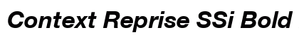 Context Reprise SSi Bold Italic Preview