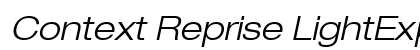 Context Reprise LightExp SSi Bold preview
