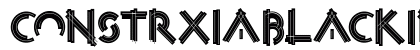 ConstrxiaBlackInline Regular preview