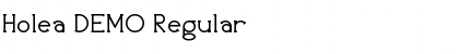 Holea DEMO Regular Font