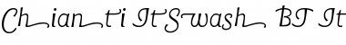 Chianti ItSwash BT Italic Swash Font