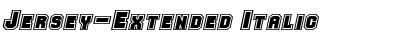 Download Jersey-Extended Font Download Jersey-Extended Font