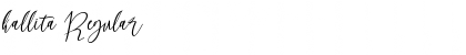 kallita Regular Font