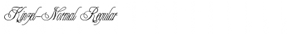 Download Kinzel-Normal Font Download Kinzel-Normal Font