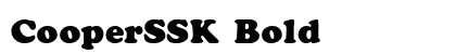 CooperSSK Bold preview