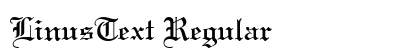LinusText Regular preview
