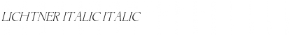 Download Lichtner Italic Font Download Lichtner Italic Font
