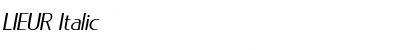 Download LIEUR Font