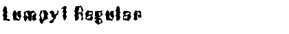 Lumpy1 Regular Font