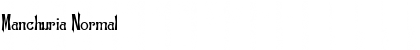 Download Manchuria Font